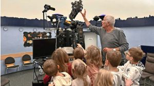 Kindergarten Kaltennordheim: Ohne Rakete zu den Planeten