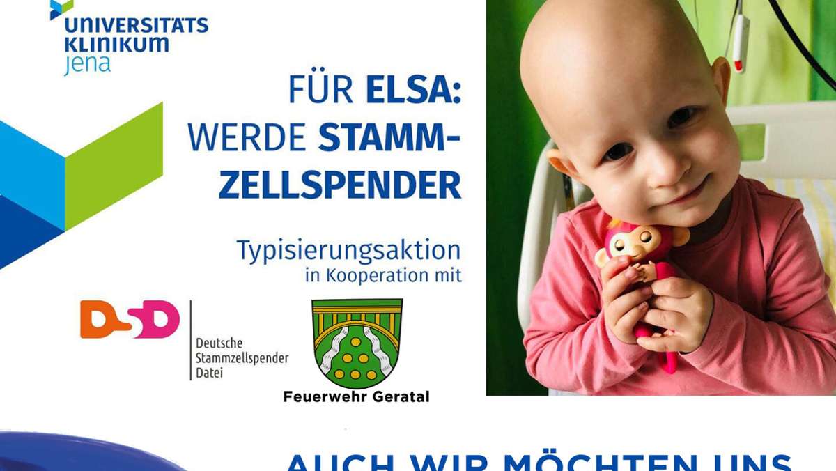 Hilfe für Elsa – Typisierungsaktion: Gerataler Feuerwehr hilft Elsas Leben zu retten