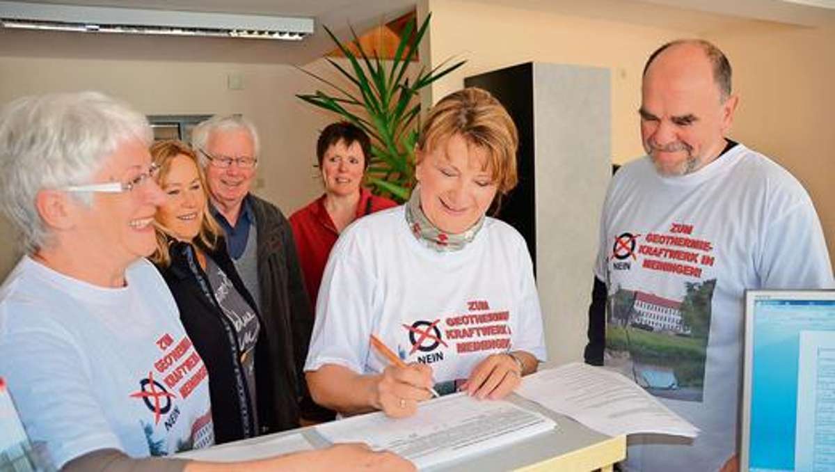 Meiningen: BI will 1261 Unterschriften in zwei Wochen sammeln