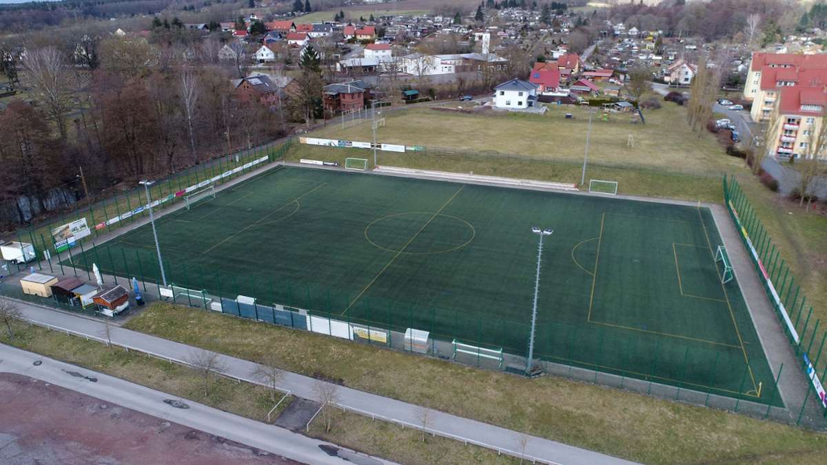 Theresienplatz wird umgebaut: Hildburghausen: Fußballfeld statt Festplatz