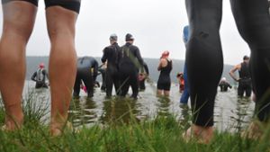Wettkampf am Bergsee untersagt: Die Triathleten geben nicht auf