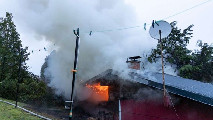 Nach Brand : Leichenfund in Gartenhütte gibt Rätsel auf