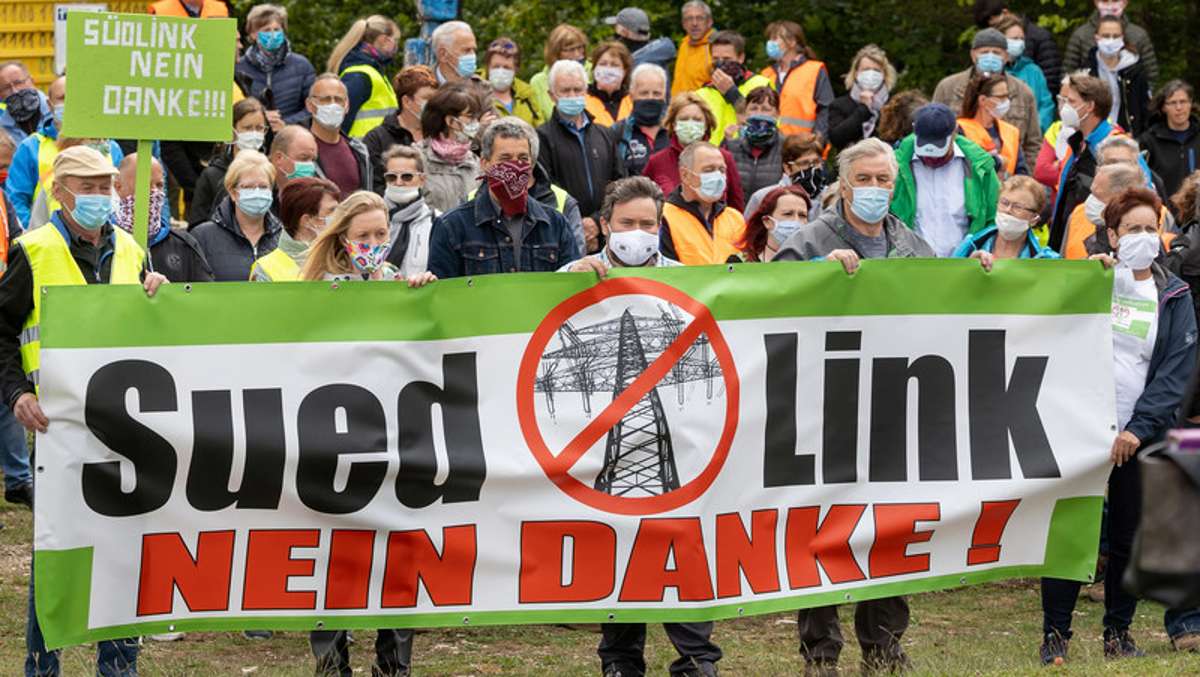 Thüringen: Landesregierung will weiter gegen Suedlink vorgehen