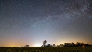 Astronomie: Lyriden am Nachthimmel - Chancen auf Sternschnuppen