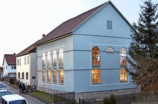 Die jüdische Synagoge im Grabfeld-Ortsteil Berkach ist ein Zeitzeugnis der Geschichte und gehört zum jüdischen Ensemble im Ort. Foto: /Archiv/Tino Hencl