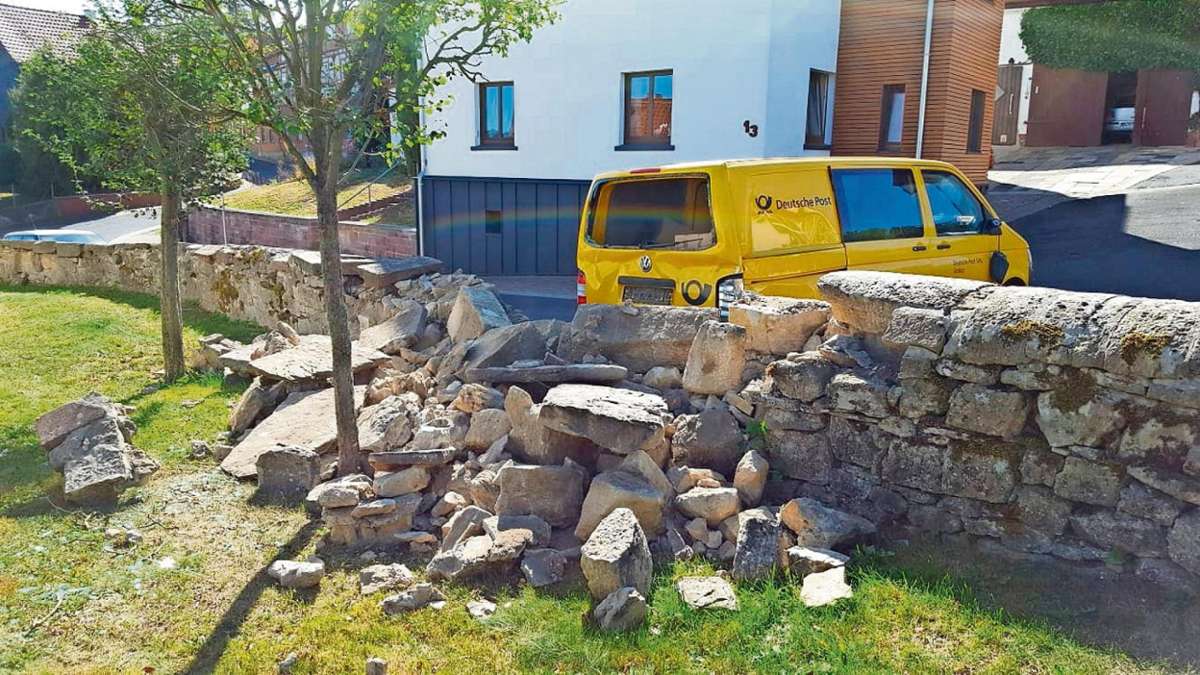 Empfertshausen: Mauer wird im Frühjahr repariert