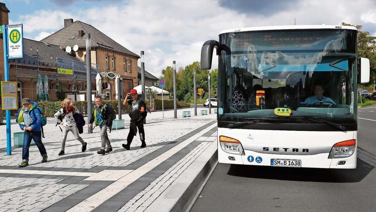 Meiningen: Fünf Knoten-Busbahnhöfe für den Taktverkehr