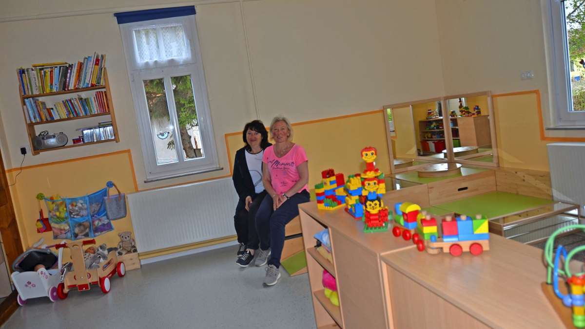 Stepfershäuser Kindergarten: Am Ortsrand, aber ein dörfliches Zentrum