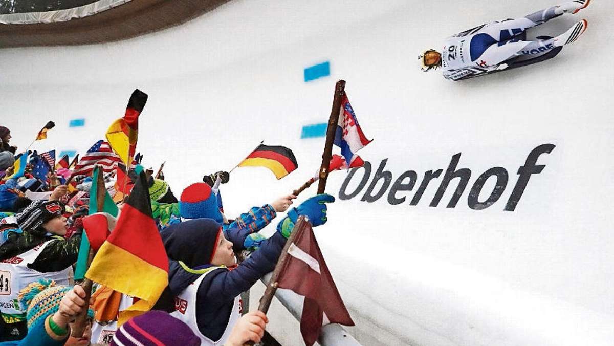 Regionalsport: Oberhof ist einziger Bewerber für Rennrodel-WM 2023