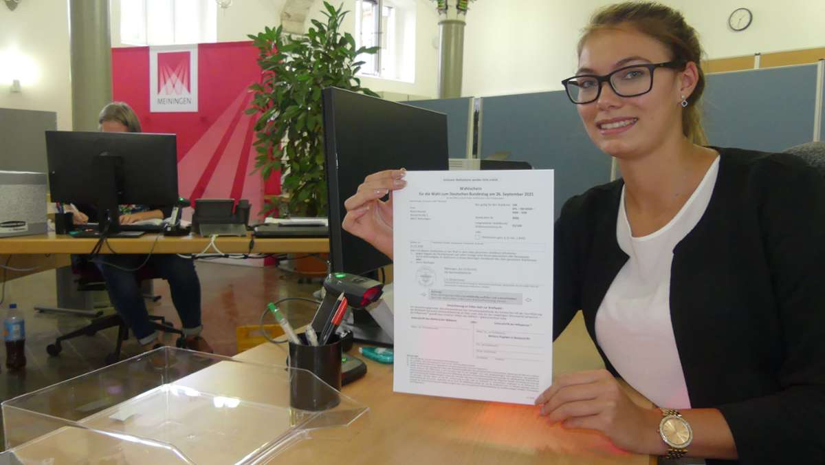 Bundestagswahl in Meiningen: Neuer Briefwahlrekord aufgestellt
