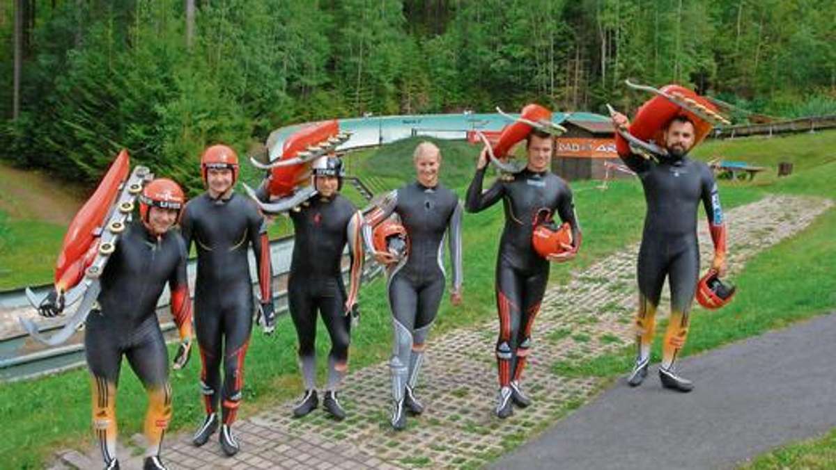 Ilmenau: Top-Athleten trainieren fürs Sommerrodeln