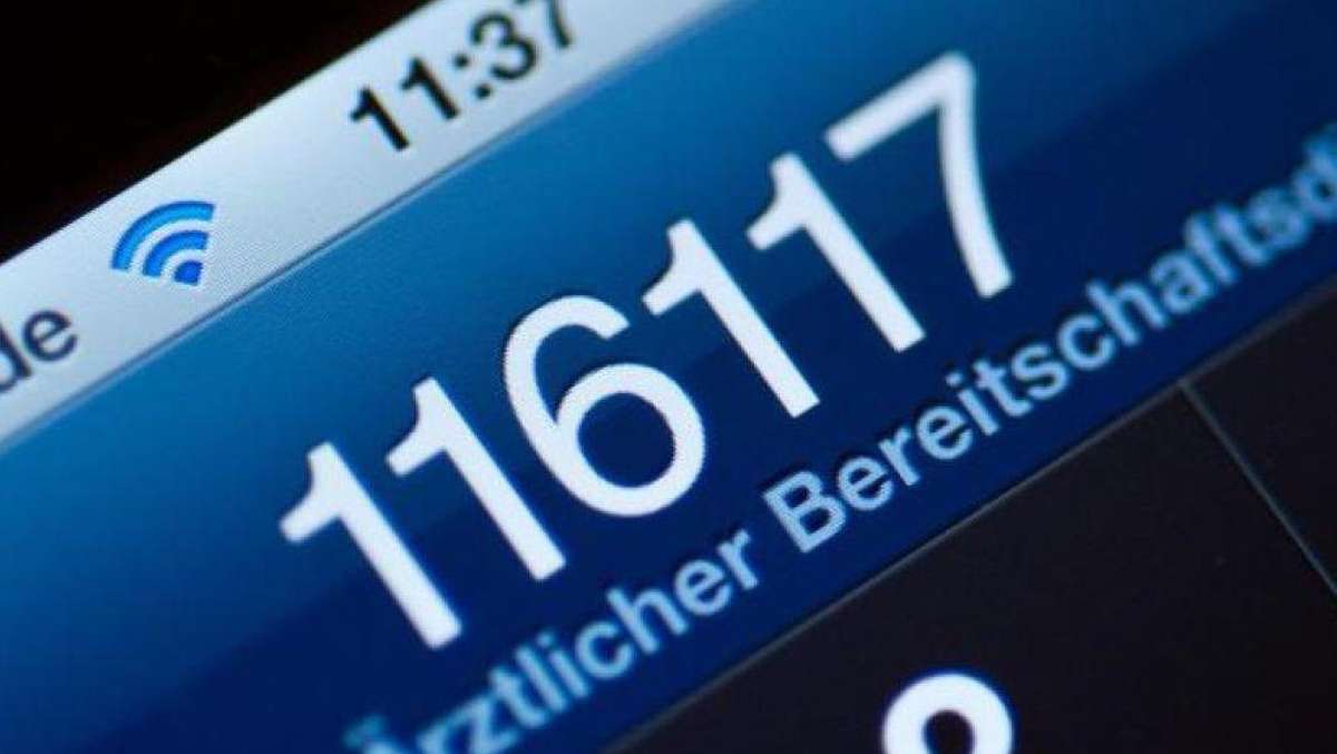 Thüringen: Mehr als 12 000 Thüringer wählen monatlich zentrale Notdienst-Nummer