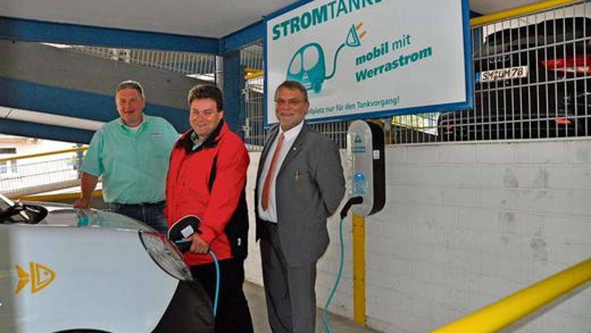 Meiningen: Jetzt gibts Tankstellen für Stromer in Meiningen
