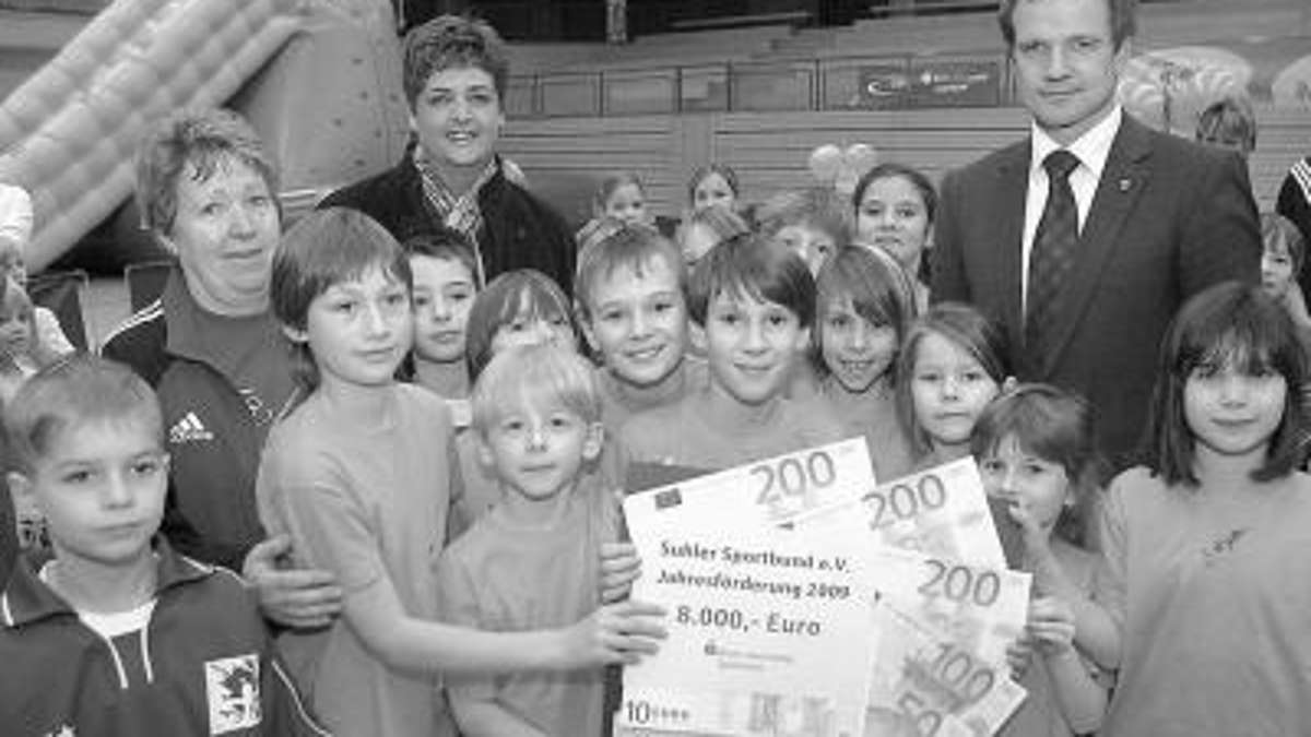 Suhl/ Zella-Mehlis: 8 000 Euro für die Sport-Förderung