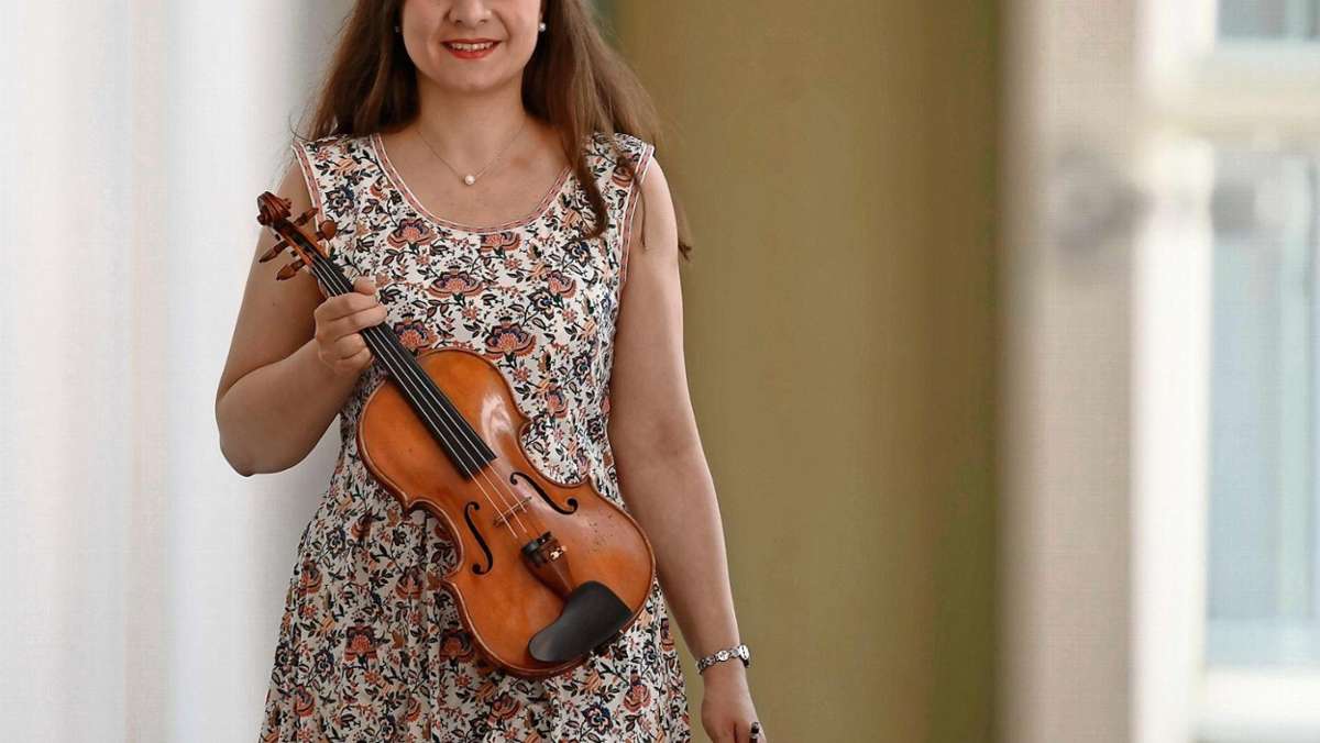 Hildburghausen: Anna-Maria Kotani spielt in der Musikschule die erste Geige