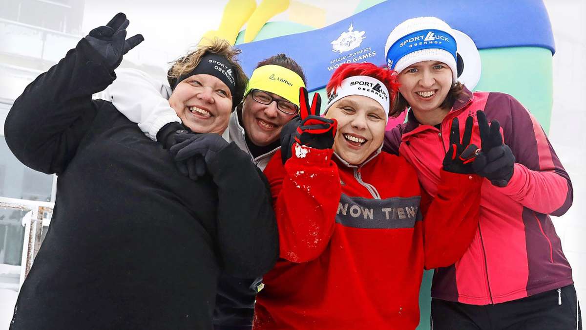 In Oberhof: 900 Sportler treten bei den Special Olympics an