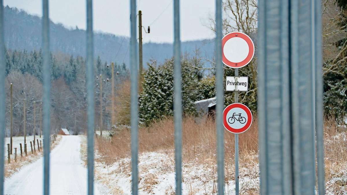 Sülzfeld: Gut Amalienruh: Tore versperren jetzt die Zufahrtsstraßen