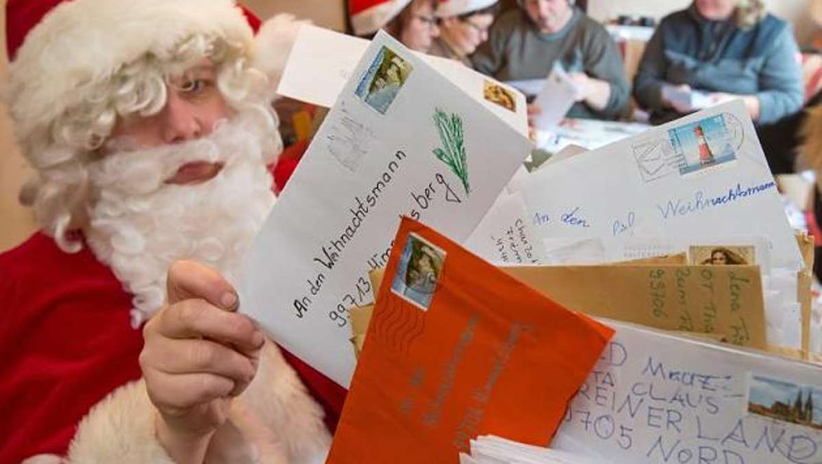 Thüringen: Tausende Briefe an Himmelsberger Weihnachtspostamt