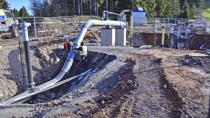 Neubau: Rohrleitungsbau  für Erdgastrasse abgeschlossen