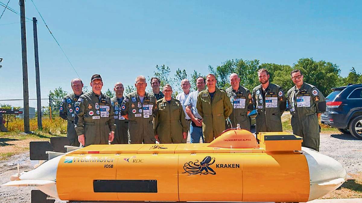 Ilmenau: Ilmenauer Tauchroboter findet historisches Flugzeug