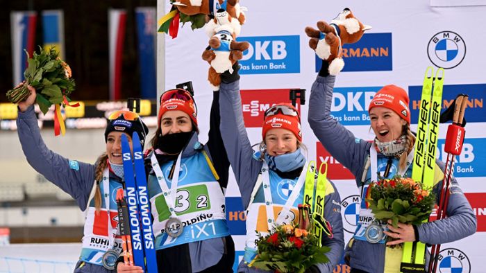 Biathlon, Weltcup: Kampfansage von „Matchwinnerin“ Vanessa Voigt