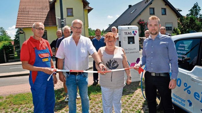 Im Landkreis Schmalkalden-Meiningen lässt sich an 15 Orten Strom tanken