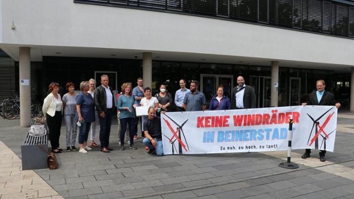 Beinerstädter brachten 3660 Unterschriften nach Erfurt