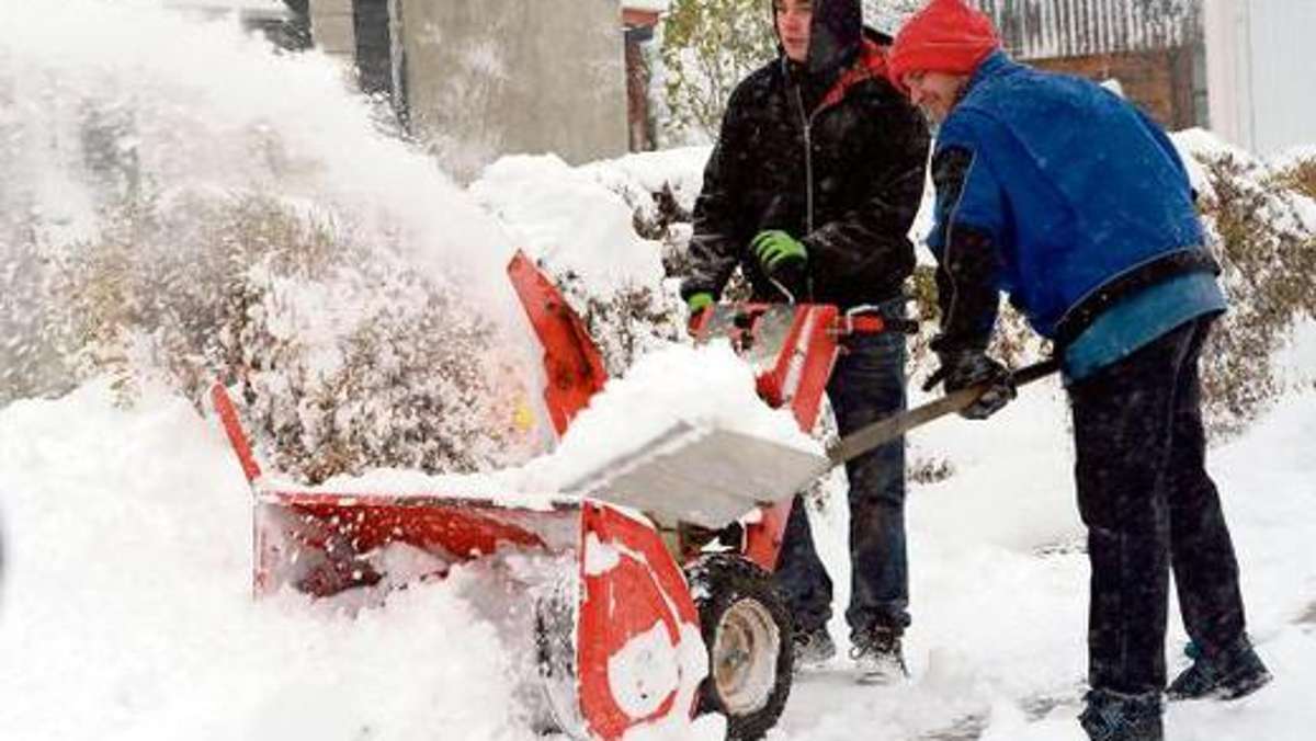 Sonneberg/Neuhaus: Schnee bis 20 Zentimeter bringt Vorgeschmack auf den Winter