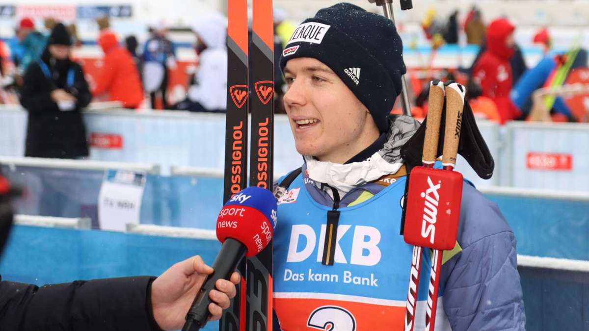 Biathlon: Strelow verlobt sich im Traumurlaub