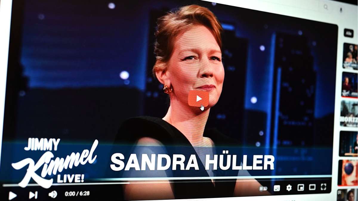 Sandra Hüller mit Penisbild: Suhler Star begeistert Millionen Amis für Thüringen