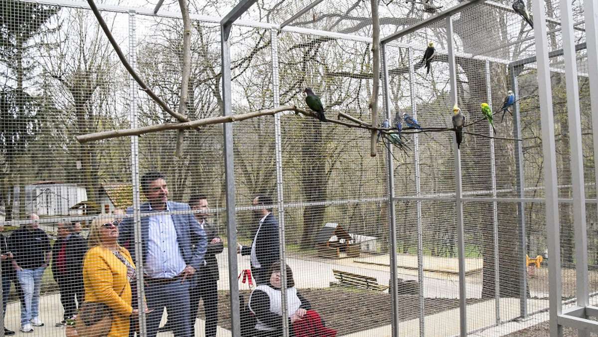 Tierpark Arnstadt: Ein neues Haus für gefiederte Bewohner