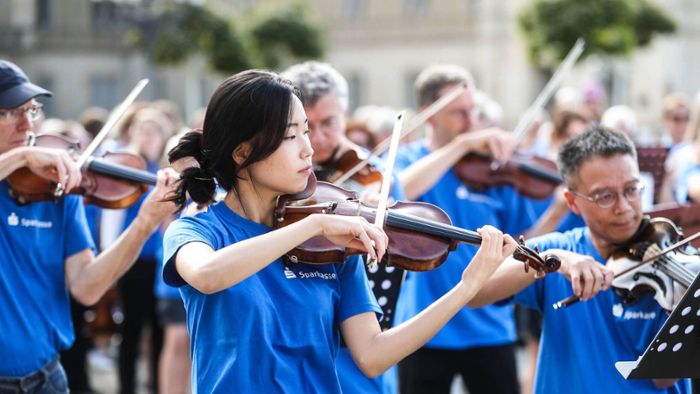 Coburg: Symphonic Mob: Gigantisches Musikspektakel am Schlossplatz