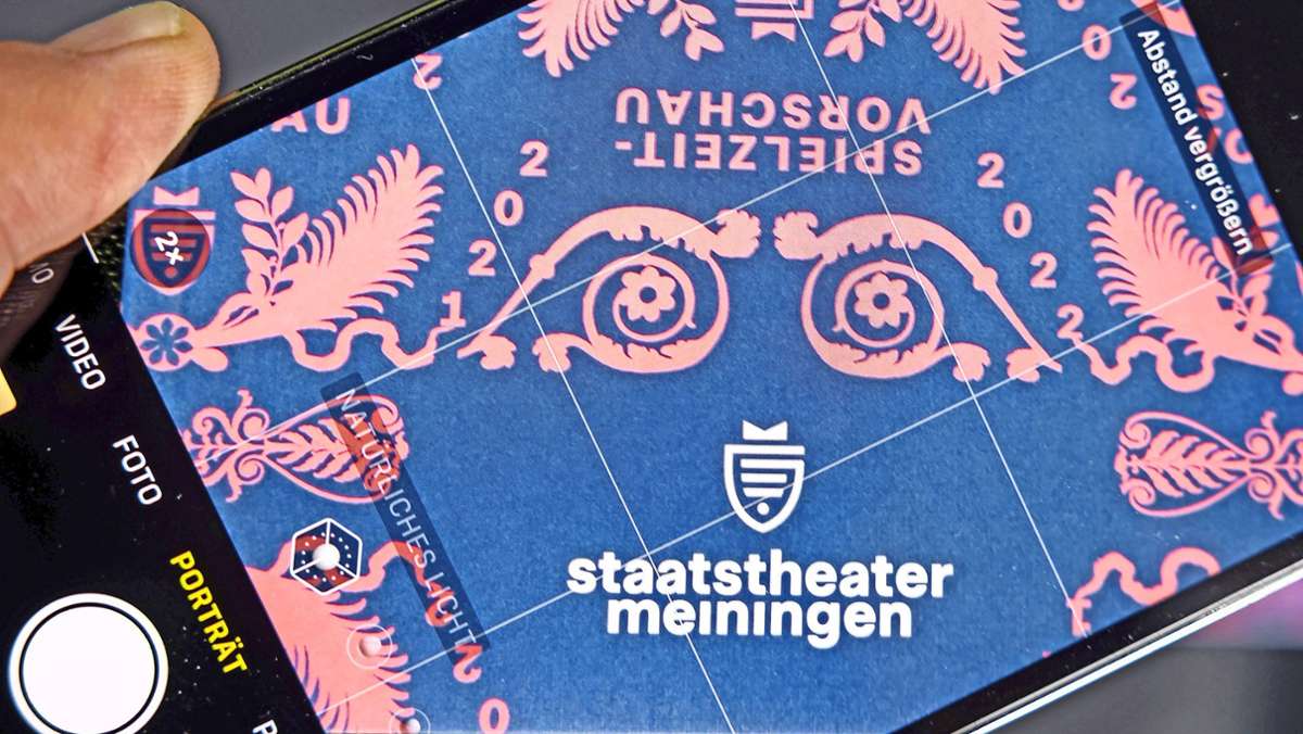 Meininger Theater: Das zierliche G in großer Verehrung