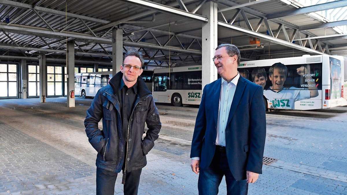 Suhl/ Zella-Mehlis: SNG setzt auf Elektrobusse: Betriebshof braucht mehr Power