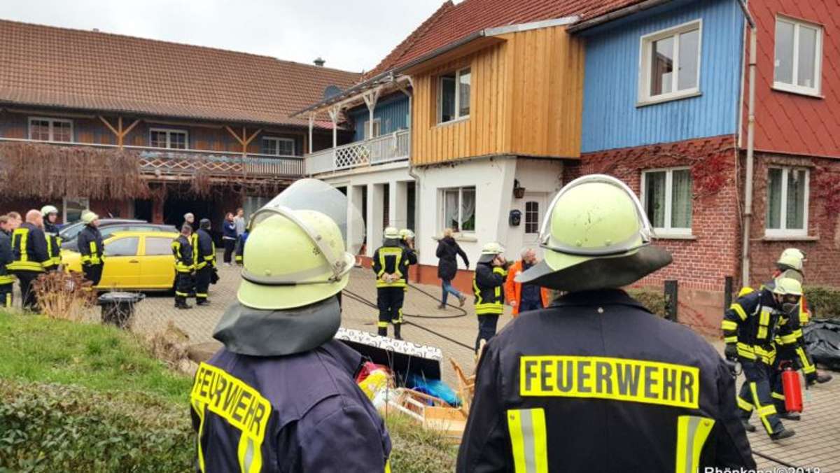 Meiningen: Kabelbrand: Familie aus Unterweid kommt mit dem Schrecken davon