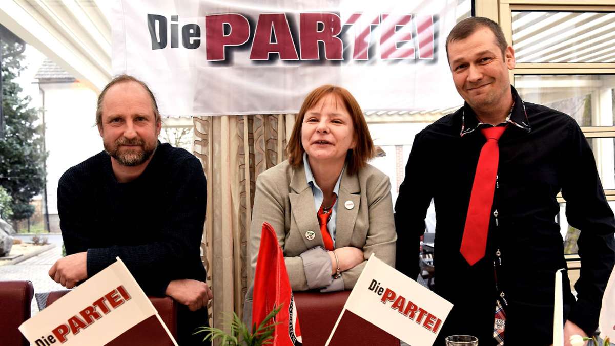 Die Partei kürt Bürgermeister-Kandidat: Neu dabei und gleich Kandidat