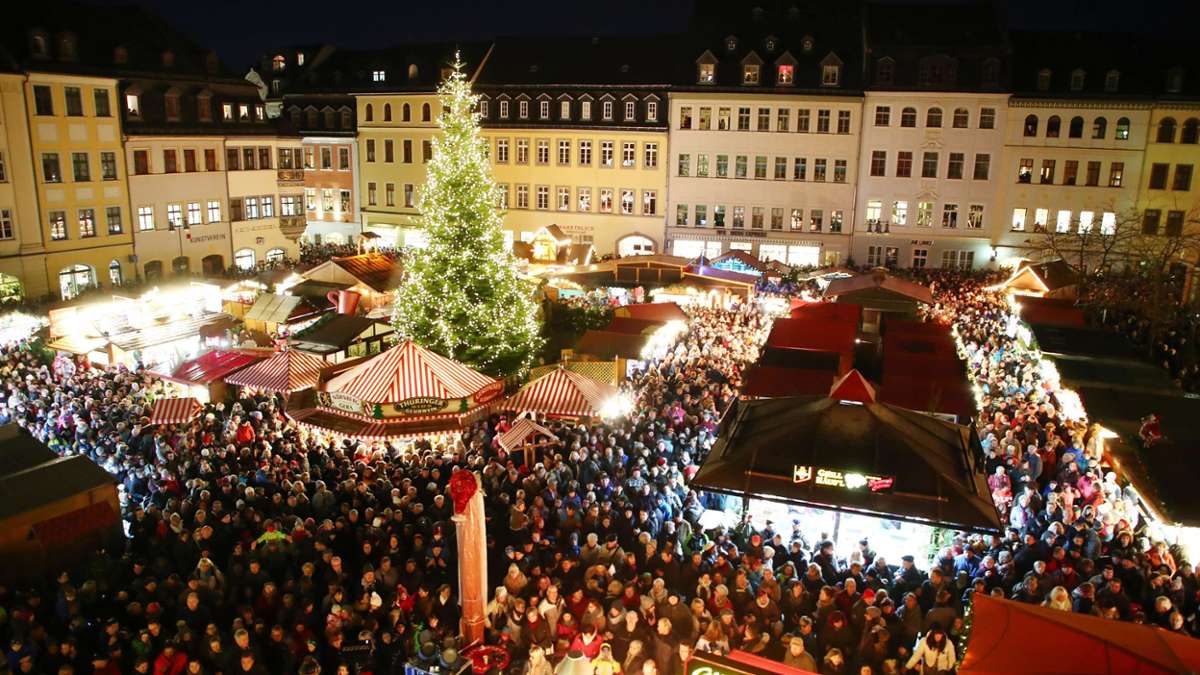 Thüringen: Händler ziehen positive Bilanz der Weihnachtsmärkte