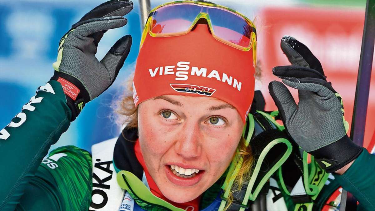 München: Biathlon-Star Dahlmeier außer Gefecht