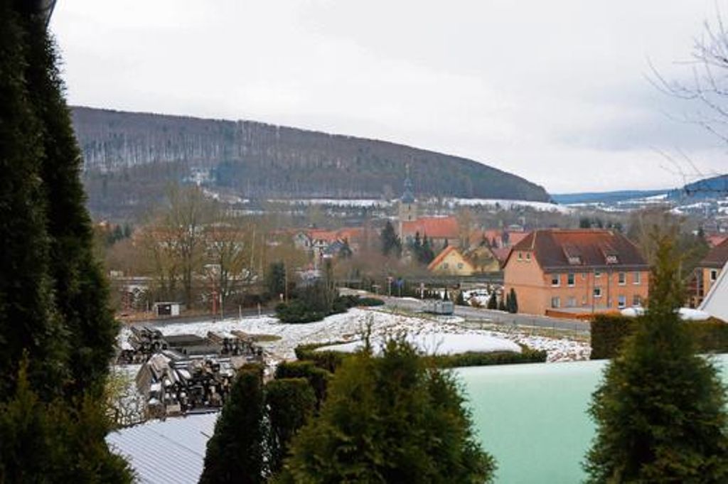 Die Gemeinde Obermaßfeld-Grimmenthal hat in den letzten Jahren sparsam gewirtschaftet, kann daher das geplante Gemeindezentrum bauen. 	Fotos: D. Bechstein