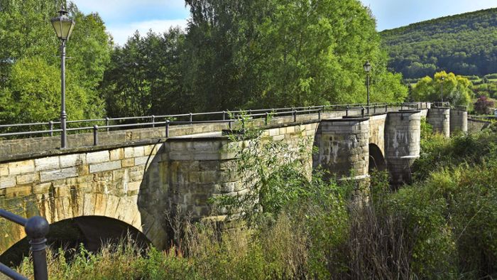 Werrabrücke Einhausen: Brücke wieder befahrbar