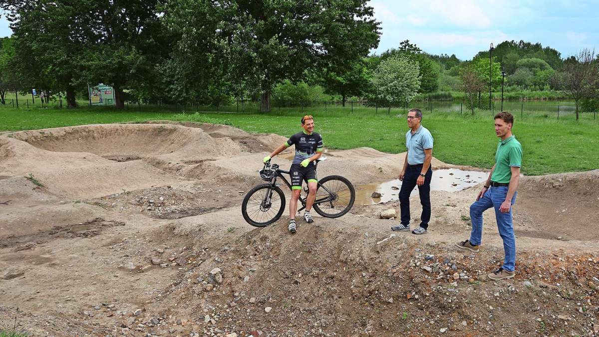 Radsportclub Ilmenau: Ein Pumptrack auf  Zeit entsteht in der Stadt