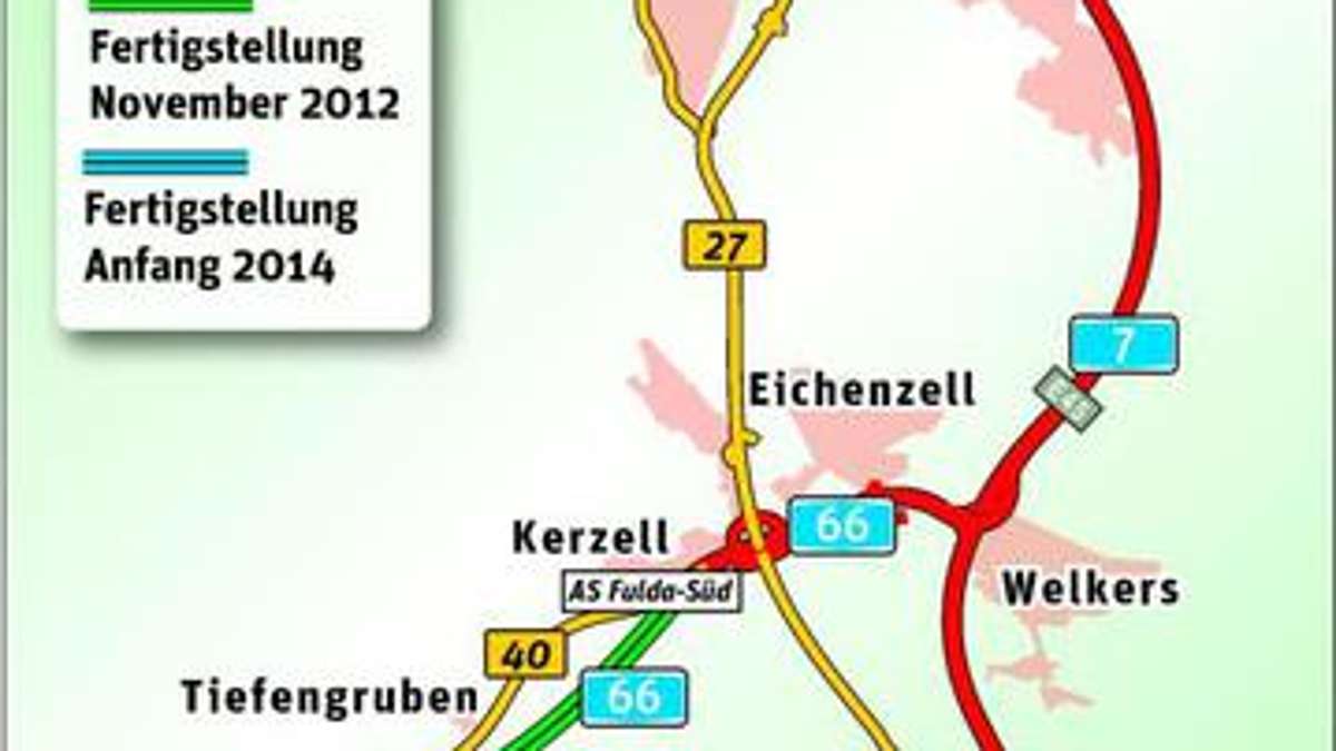 Thüringen: Autobahn 66 nach Frankfurt kommt nur stückweise voran