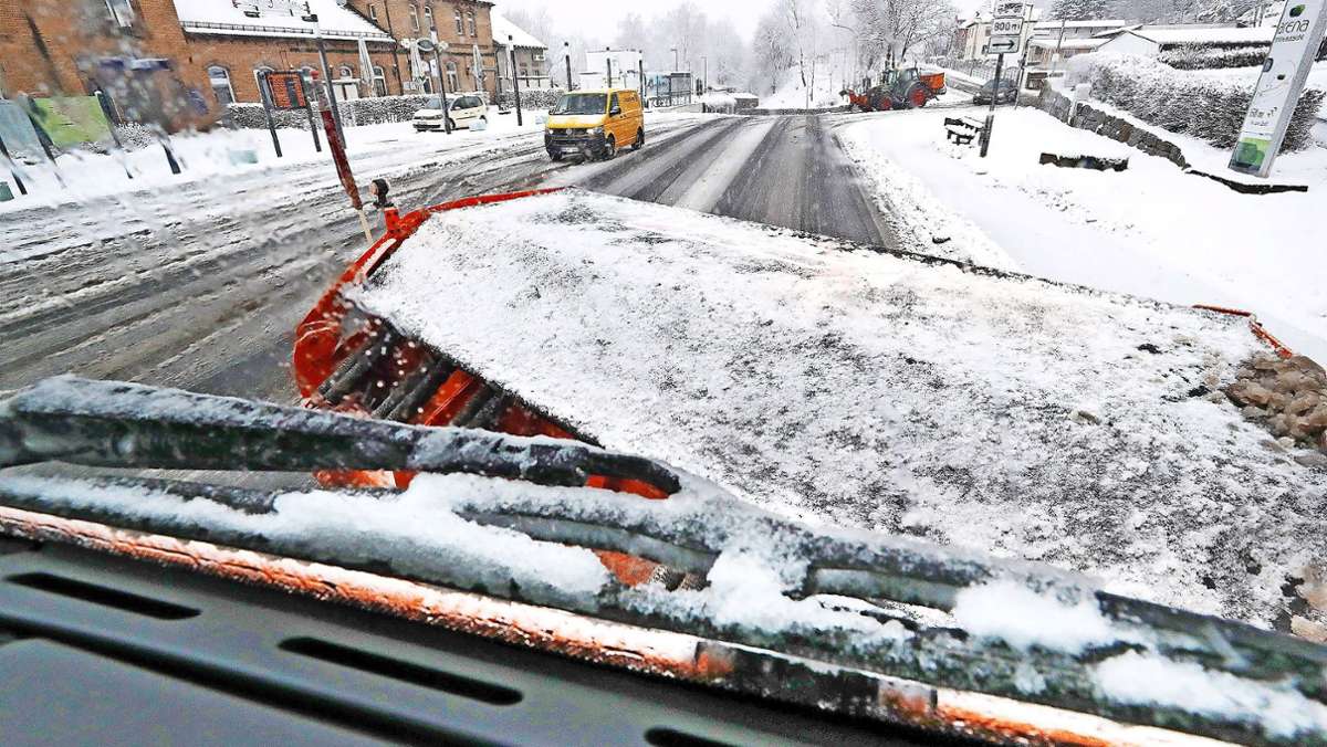 Winterdienst: Bauhofmitarbeiter sind bereit für den ersten Schnee