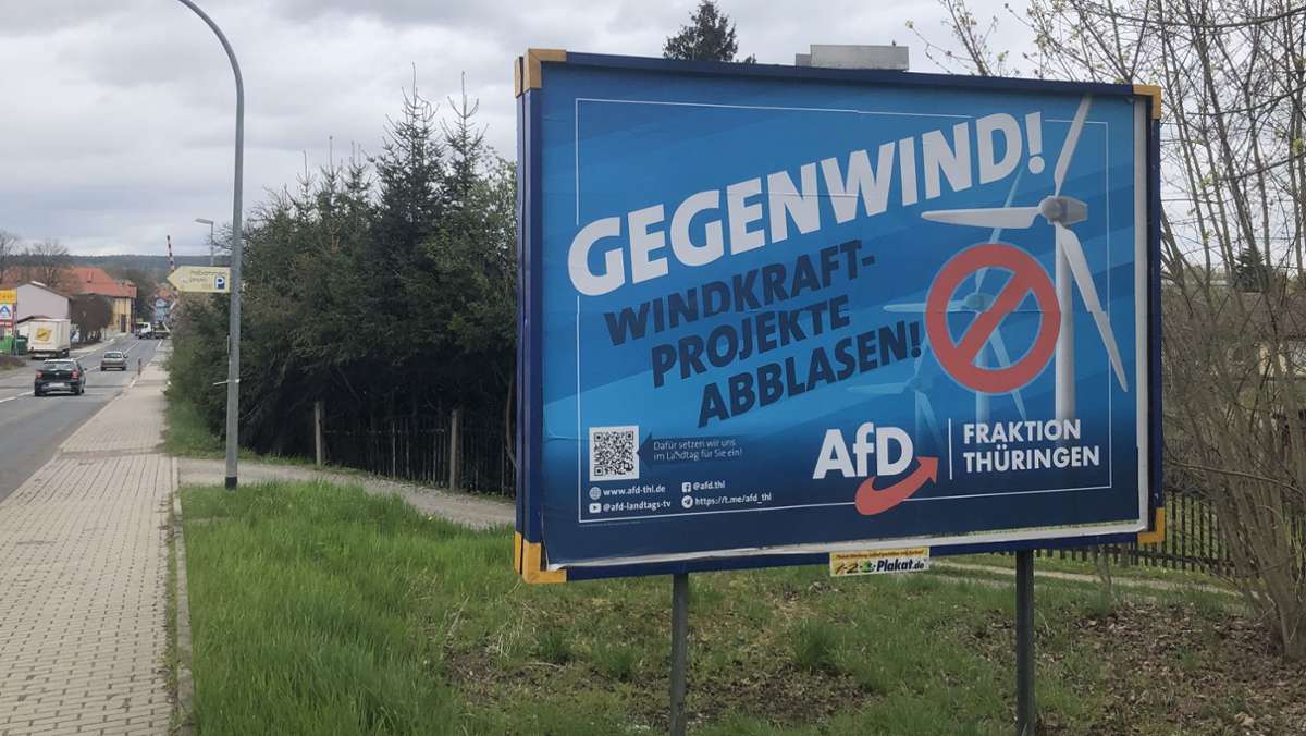 In Hildburghausen: Darf die AfD ihre Werbung plakatieren?