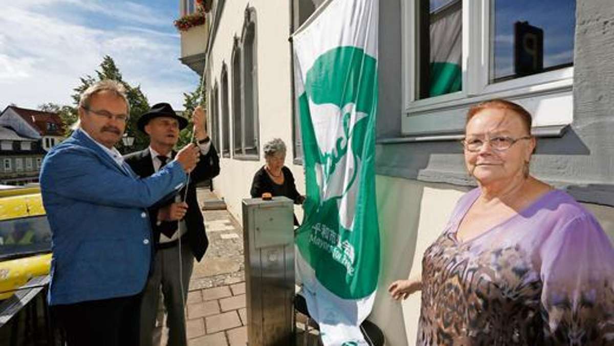 Ilmenau: Eine Flagge für den Frieden