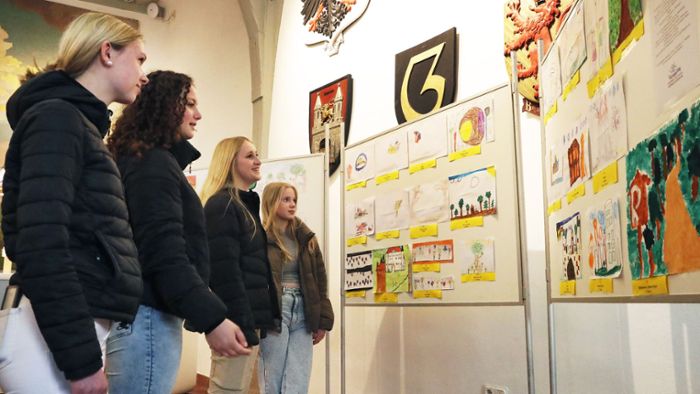 Thüringentag: Sonderbriefmarke: Von Kindern gemalt
