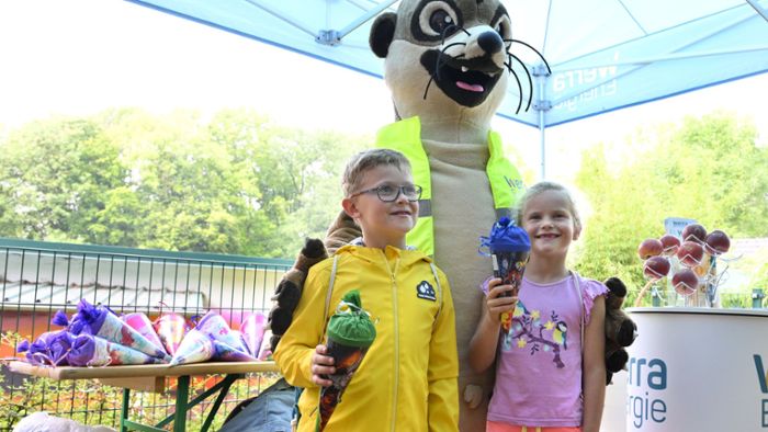 Tierpark Bad Liebenstein: Eine Zuckertüte für jeden Schulanfänger
