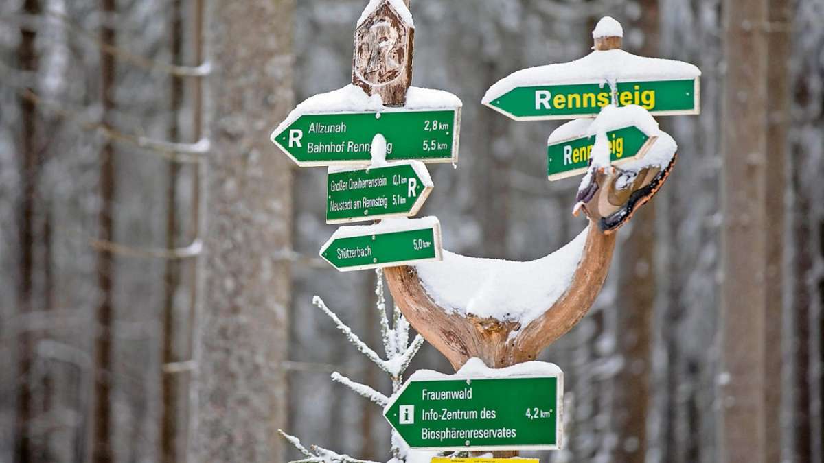 Thüringen: Gute Schnee-Bedingungen in einigen Wintersportgebieten