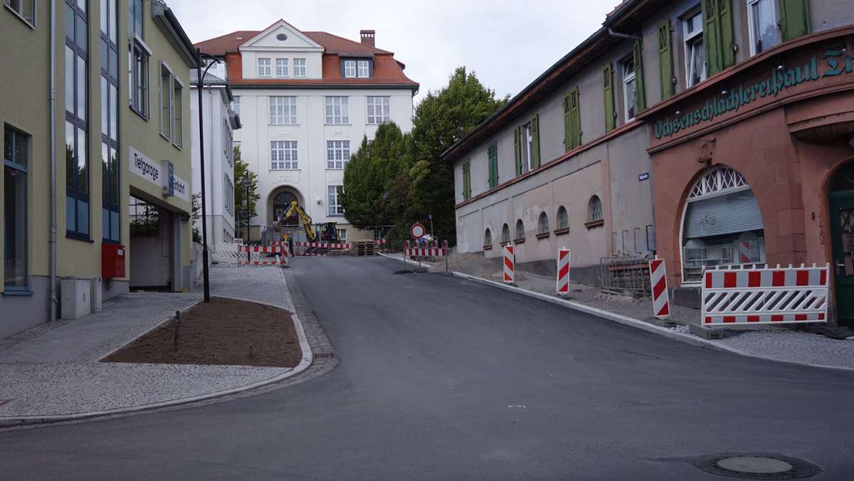 Straßenbau Ilmenau: Wallgraben wird vom Gericht bis zum Finanzamt ausgebaut