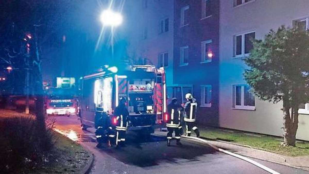 Sonneberg/Neuhaus: Schon wieder Feuer in der Prachaticer Straße